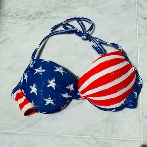 Fourth of July bikini top